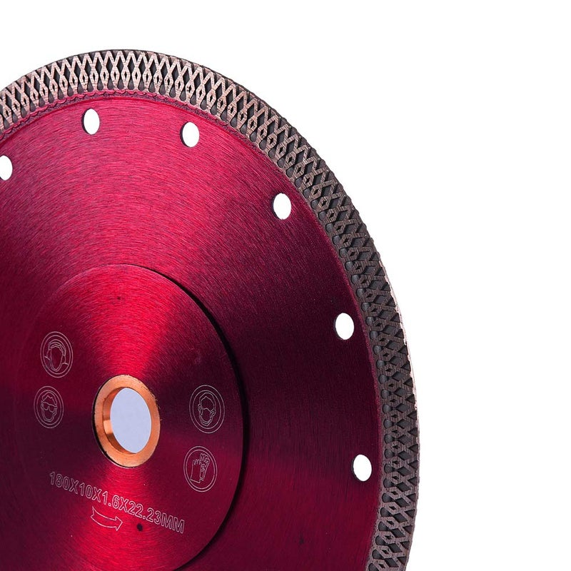 GoYonder 7 Inch Super Thin Tile Saw Blade, Diamond Blade for Angle Grinder, Dry Wet Tile Blade for Ceramic Tile, Concrete, Granite Cutting - Image 3